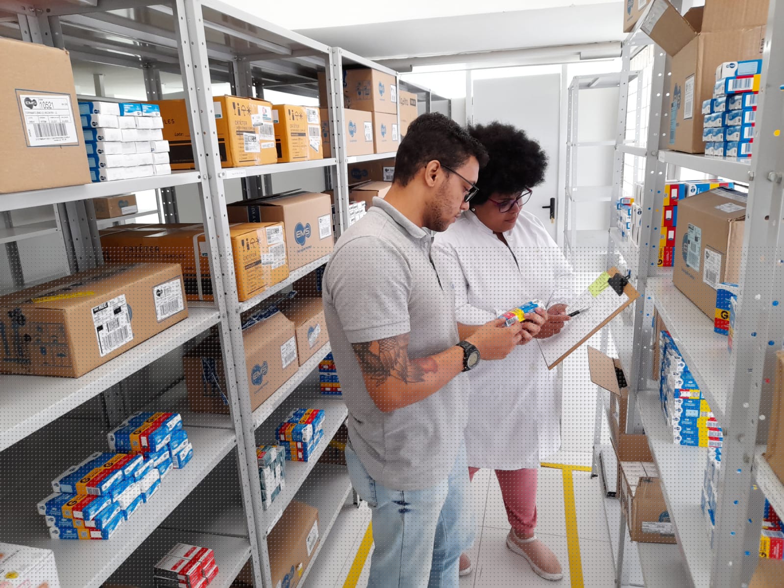 Reunião de conferência da equipe Jasmed